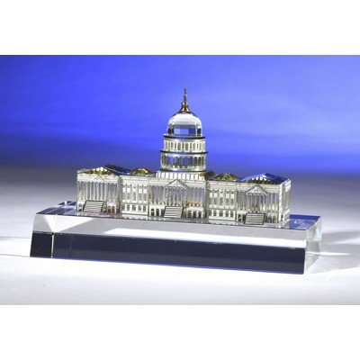 The US Capitol Building - Custom Crystal Architecture Award