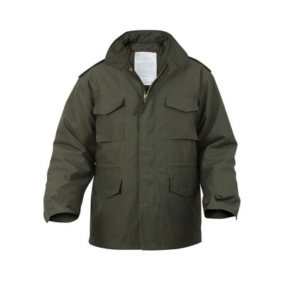 Olive Drab M-65 Military Field Jacket (XS-XL)