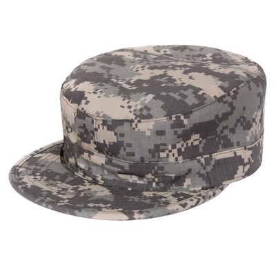 Poly/Cotton Ripstop A.C.U. Digital Camo 2-Ply Army Ranger Fatigue Cap