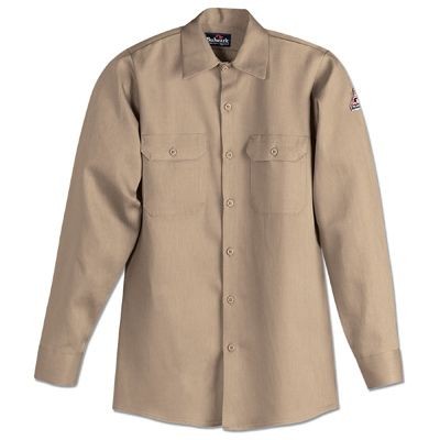 Bulwark® Men's 7 Oz. Long Sleeve Work Shirt