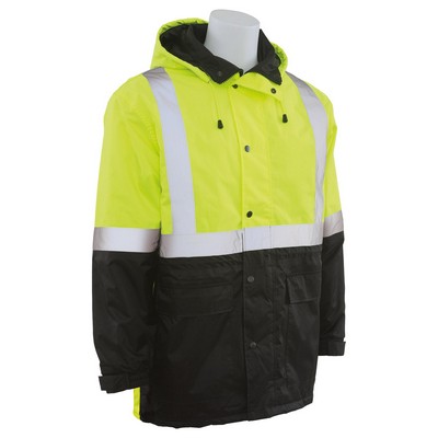 Aware Wear® ANSI Class 2 Hi Viz Lime Parka