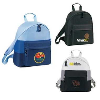 Tri-color Polyester Backpack