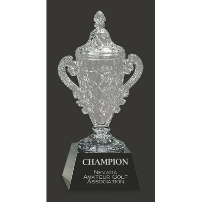 Regal Crystal Cup Trophy Award S - 11 1/4'' H