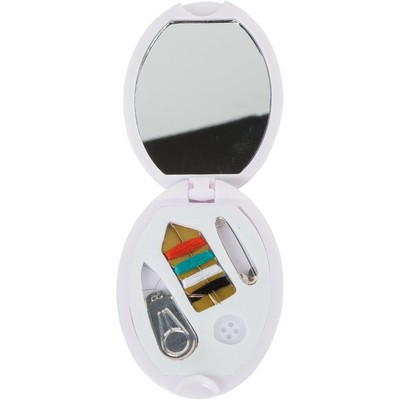 Oval Sew Kit with Mirror