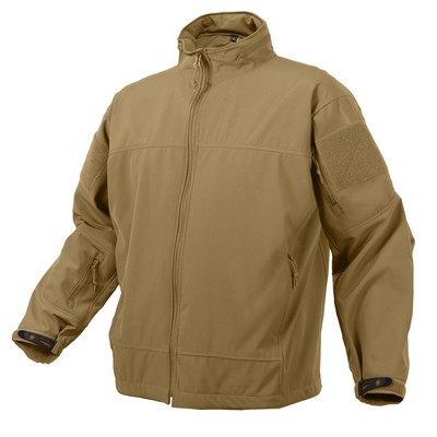 Coyote Brown Lightweight Soft Shell Jacket (S to XL)