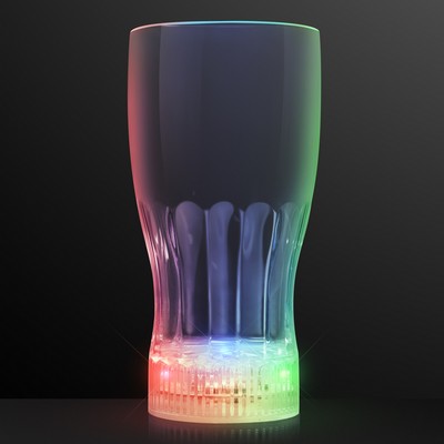 12 Oz. Light Up Cola Glasses - BLANK