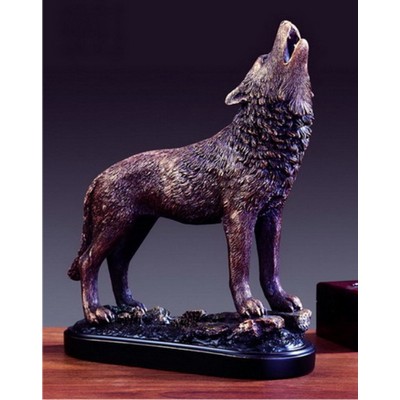 Howling Wolf Resin Award (11"x12.5")