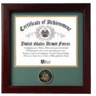 POW/MIA Certificate of Achievement Picture Frame (12"x12")