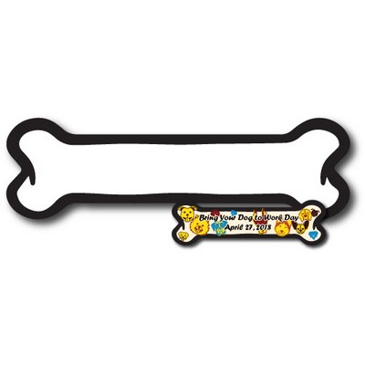 Low Quantity 2"x7" Dogbone Car & Truck Magnet