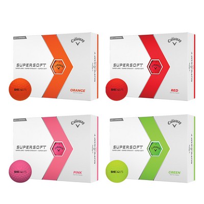 Callaway® Supersoft Matte Golf Balls (Dozen)