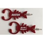 Lobster-Shaped Bottle Opener Key Tag