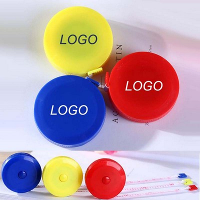 Round Retractable Tape Measure