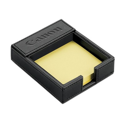 Pisa Cortina Leather Sticky Note Pad Holder