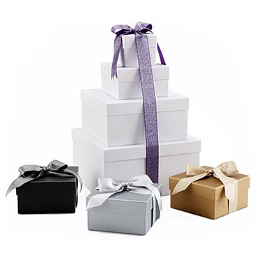 Ultimate Rigid High Walled 2 Piece Gift Box (11 1/2"x11 1/2"x6")