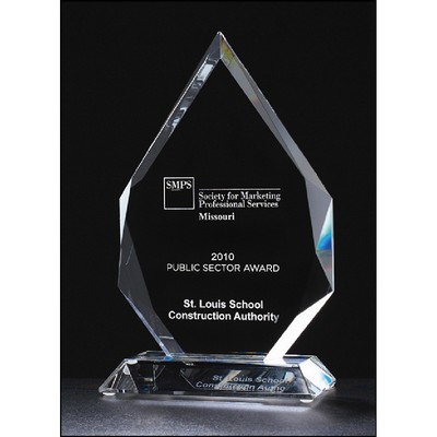 Diamond Crystal Award (5" x 7 7/8")