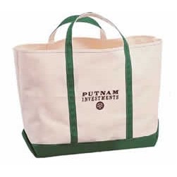 18 Oz. Natural Canvas Boat Tote Bag