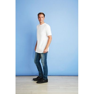 Next Level Apparel® Men's Long Body Crew T-Shirt