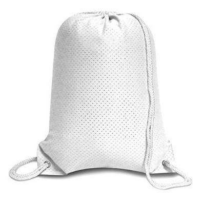 Jersey Mesh Drawstring Backpack