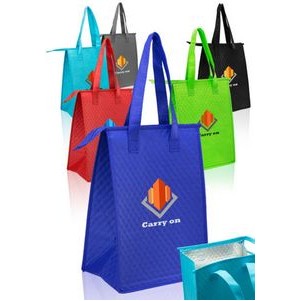 Zipper Insulated Lunch Tote Bags