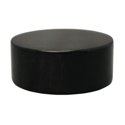 5" Jet Black Marble Round Multi-Purpose Base