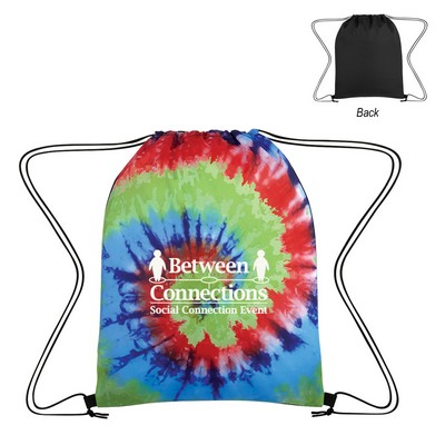 Tie-dye Drawstring Bag