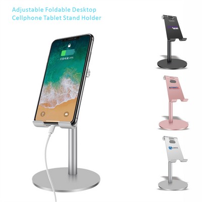 Adjustable Foldable Desktop Cellphone Tablet Stand Holder