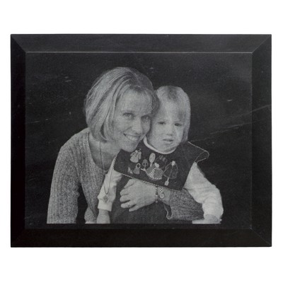 Medium-Large Jet Black Marble Plaque