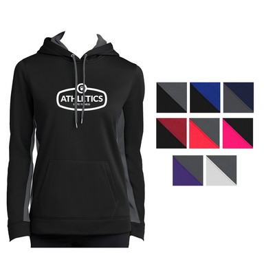 Sport-on Ladies' Colorblock Hooded Pullover