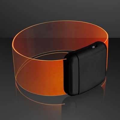 Cosmic Orange LED Neon Bracelets - BLANK