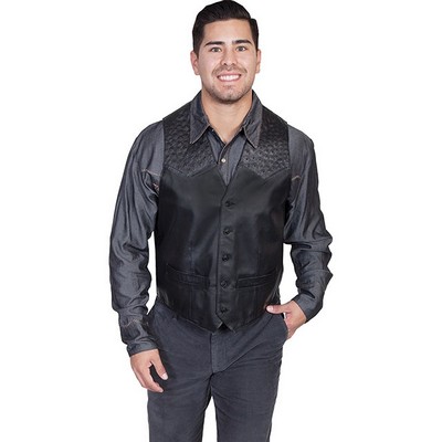 Men's Ostrich Trim Vest