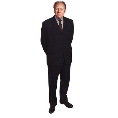 President Gerald Ford Cardboard Cutout Stand Up| Standee Picture Poster Photo Print 6 Feet Tall