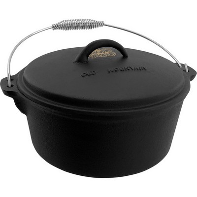 4.5 Qt Old Mountain Flat Bottom Dutch Oven