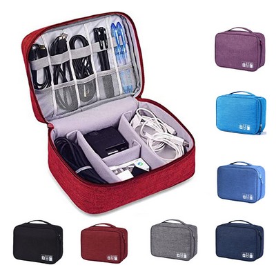 Multifunction Electronics Accessories Organizer Bag