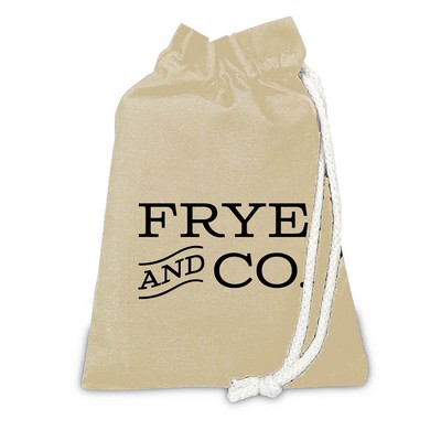 Single Cord Drawstring Pouch - 1 color (6" x 8")