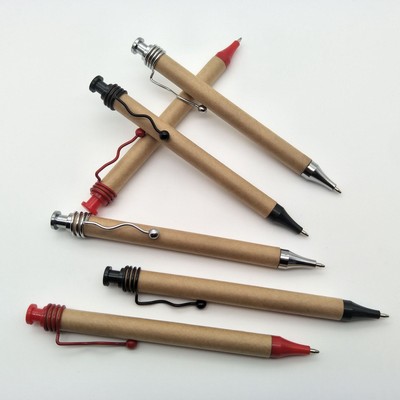 Biodegradable Kraft Paper Ballpoint Pen