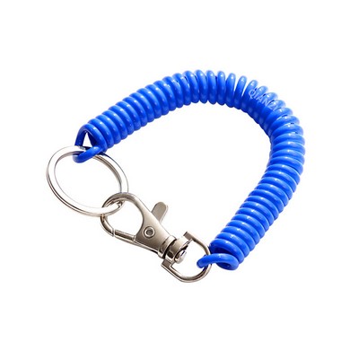 Spiral Retractable Keychain