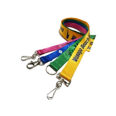 5 Days Rush Nylon Lanyards 1/2"