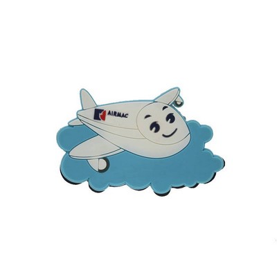 Customized Plane Tourism Souvenirs PVC Fridge Magnet