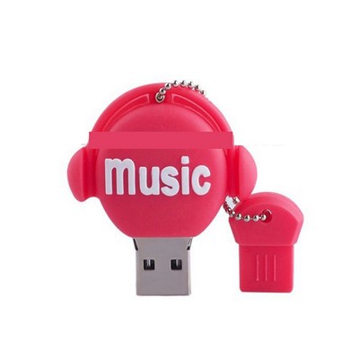 Silicone Cartoon USB Flash Drive