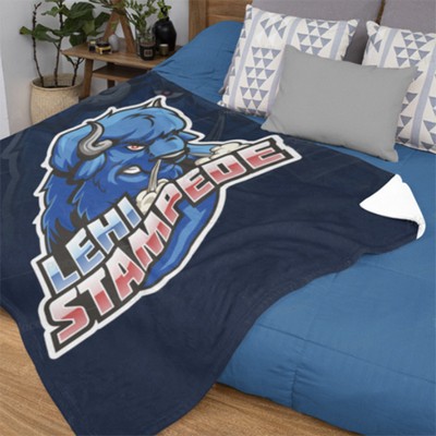 Medium Printed Sherpa Blanket (50'' x 60'')