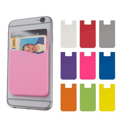 Dual Silicone Phone Wallet