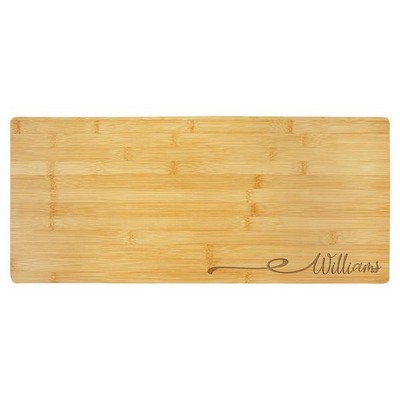 23 3/4" x 10" Bamboo Charcuterie Board And Cutting Board