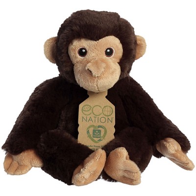 9.5" Eco Chimpanzee Stuffed Animal