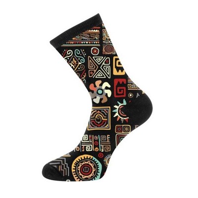 Custom Digital Sublimation Dress Socks