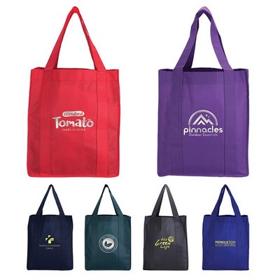 North Park - Non-Woven Shopping Tote Bag - Metallic imprint