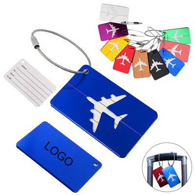 Metal Travel Luggage Tag Bag Identifier