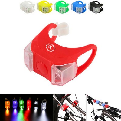 Silicone LED Bicycle Frog Safety Light