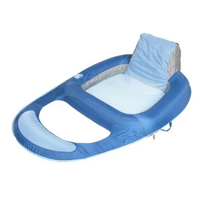 Inflatable Pool Lounger Chair w/ Cup Holder