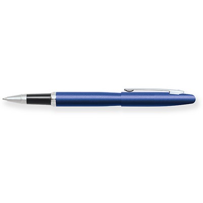 Sheaffer VFM Neon Blue Chrome Plated Trim Rollerball