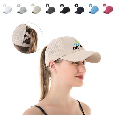 Ponytail Baseball Cap